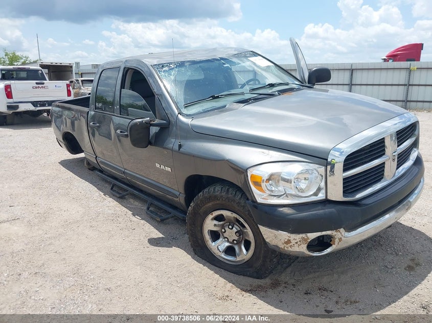 2008 Dodge Ram 1500 St/Sxt VIN: 1D7HU18NX8S586385 Lot: 39738506
