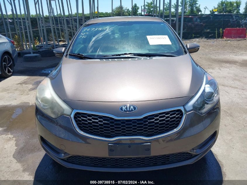 2014 Kia Forte Lx VIN: KNAFX4A69E5140040 Lot: 39738515
