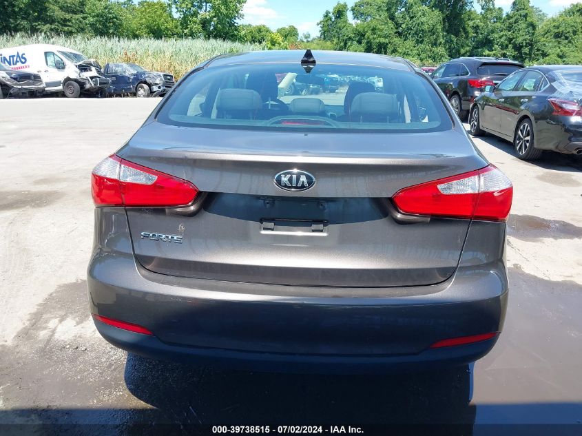 2014 Kia Forte Lx VIN: KNAFX4A69E5140040 Lot: 39738515