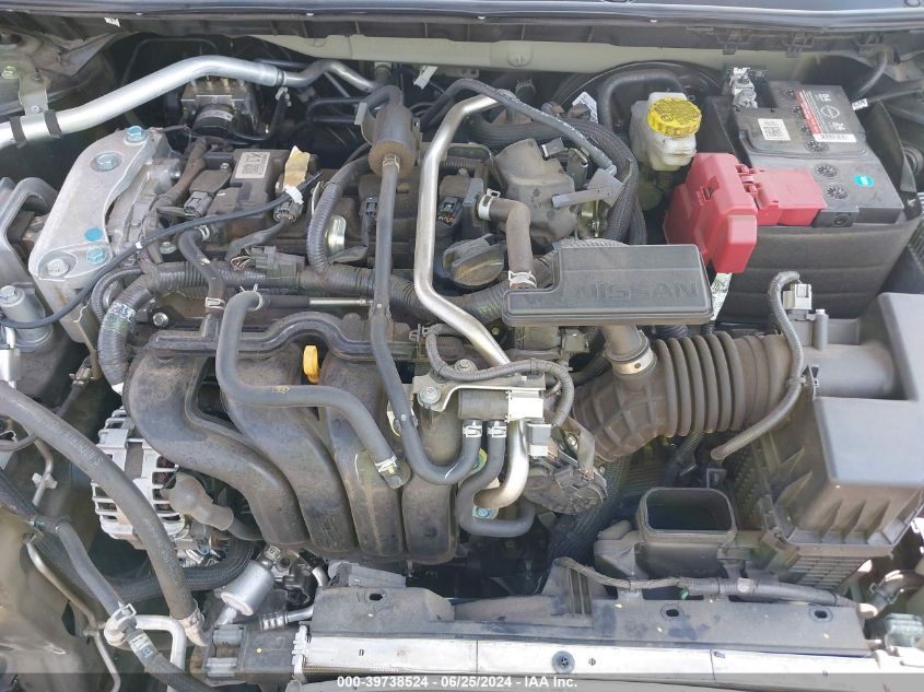 2022 Nissan Sentra S Xtronic Cvt VIN: 3N1AB8BV0NY258721 Lot: 39738524