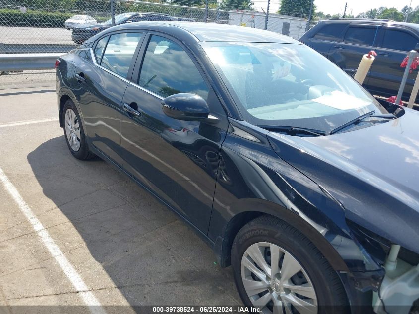 2022 Nissan Sentra S Xtronic Cvt VIN: 3N1AB8BV0NY258721 Lot: 39738524