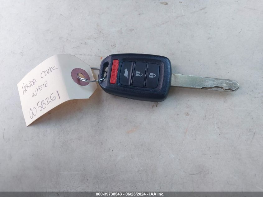 2018 Honda Civic Sport VIN: SHHFK7H46JU430833 Lot: 39738543