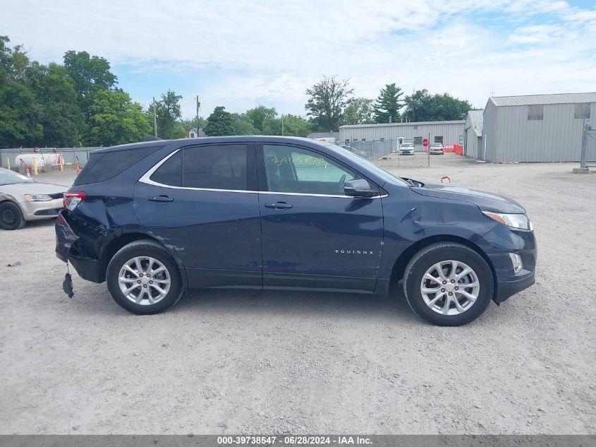 2019 Chevrolet Equinox Lt VIN: 3GNAXKEV0KL168637 Lot: 39738547