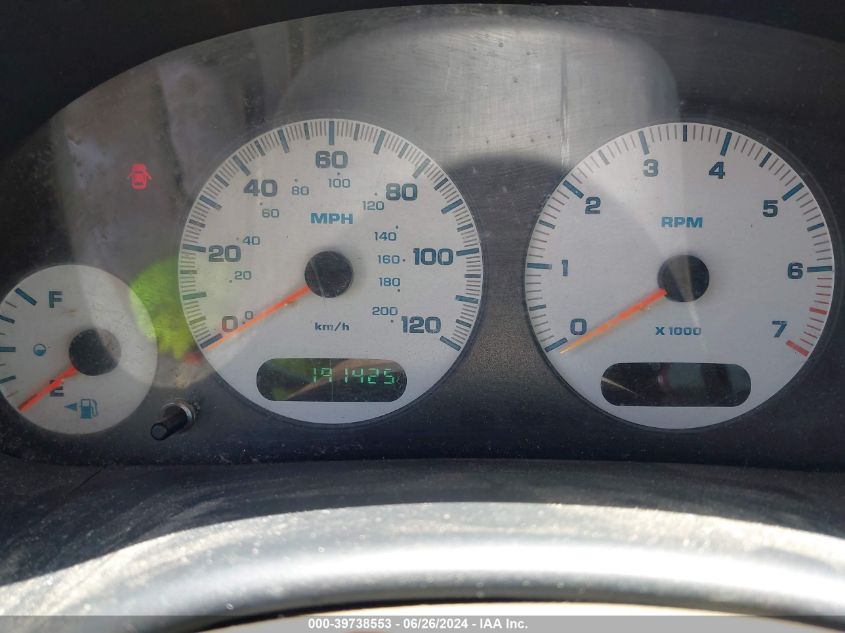 2003 Dodge Grand Caravan Se VIN: 1D4GP24R43B329780 Lot: 39738553