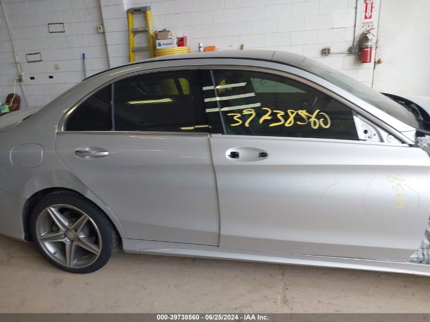 2016 Mercedes-Benz C 300 300 4Matic VIN: 55SWF4KB5GU169469 Lot: 39738560