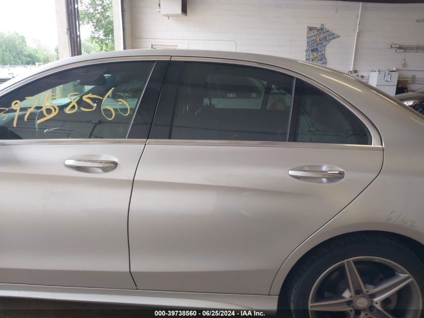 2016 Mercedes-Benz C 300 300 4Matic VIN: 55SWF4KB5GU169469 Lot: 39738560