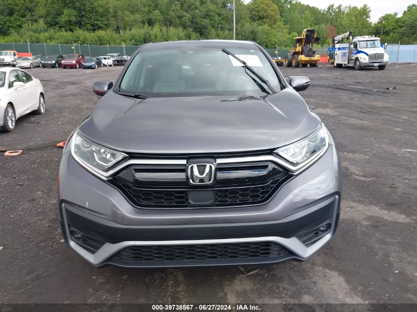 2020 Honda Cr-V Awd Ex VIN: 2HKRW2H59LH696396 Lot: 39738567