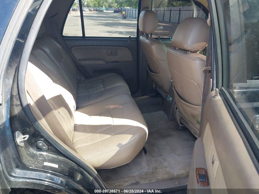 1999 Toyota 4Runner Limited V6 VIN: JT3GN87R9X0128321 Lot: 39738571