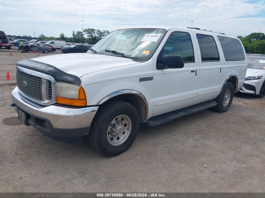 2000 Ford Excursion Xlt VIN: 1FMNU40S9YED78024 Lot: 39738580