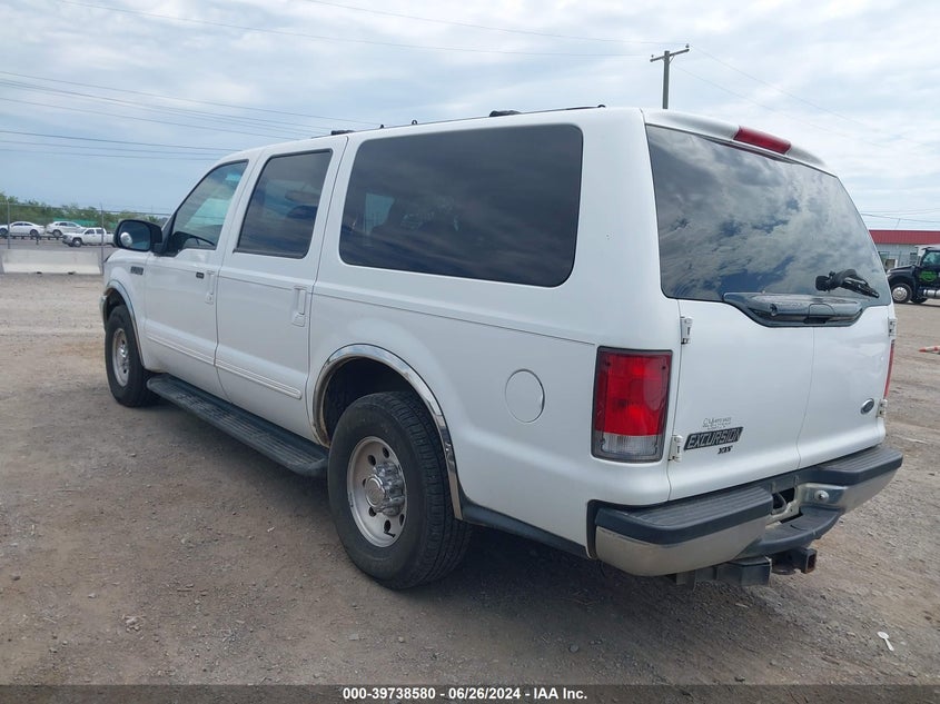2000 Ford Excursion Xlt VIN: 1FMNU40S9YED78024 Lot: 39738580
