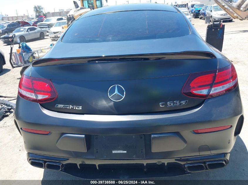 2020 Mercedes-Benz Amg C 63 S VIN: WDDWJ8HB7LF943926 Lot: 39738588