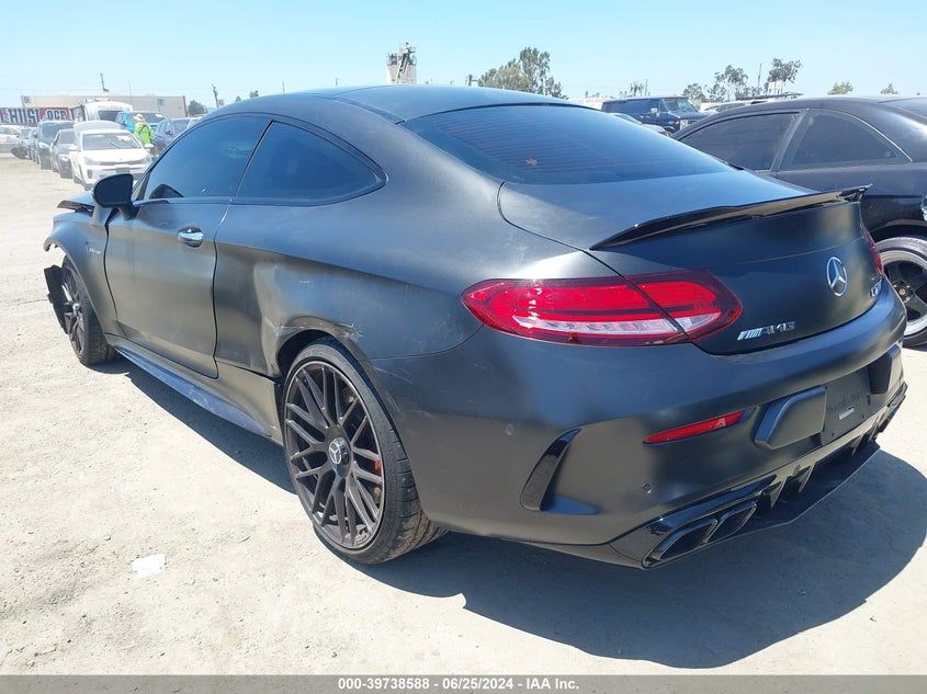 2020 MERCEDES-BENZ AMG C 63 S VIN: WDDWJ8HB7LF943926