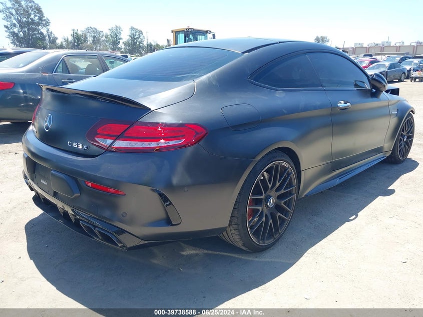 2020 MERCEDES-BENZ AMG C 63 S VIN: WDDWJ8HB7LF943926