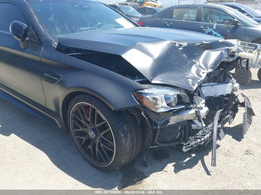 2020 Mercedes-Benz Amg C 63 S VIN: WDDWJ8HB7LF943926 Lot: 39738588
