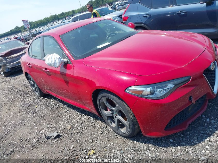 ZARFAECN8H7557095 2017 ALFA ROMEO GIULIA - Image 1