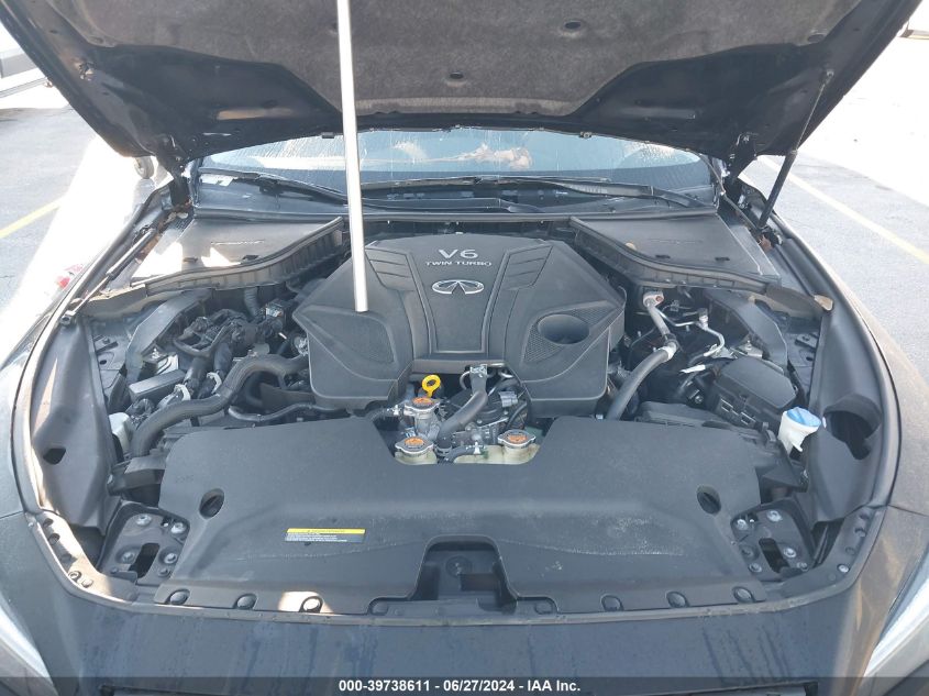 2019 Infiniti Q50 3.0T Luxe VIN: JN1EV7AP0KM518202 Lot: 39738611