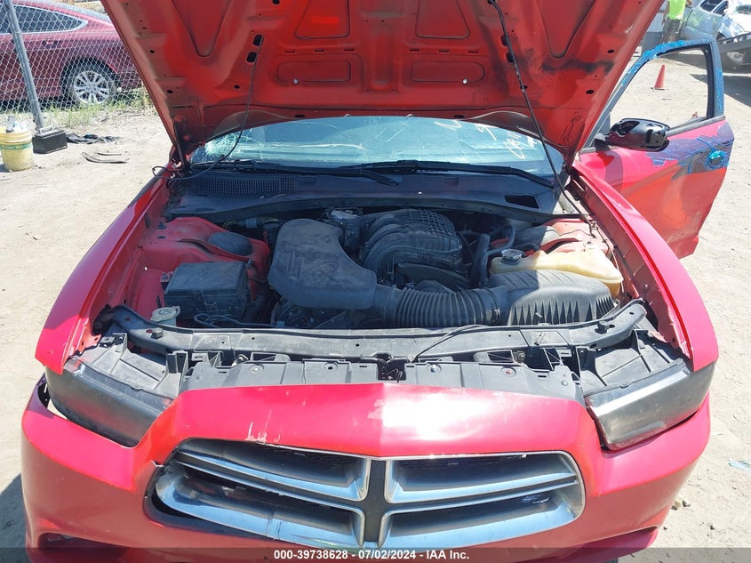 2014 Dodge Charger Se VIN: 2C3CDXBG3EH328315 Lot: 39738628