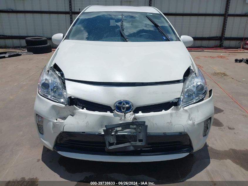 2014 Toyota Prius Three VIN: JTDKN3DU5E0374202 Lot: 39738633