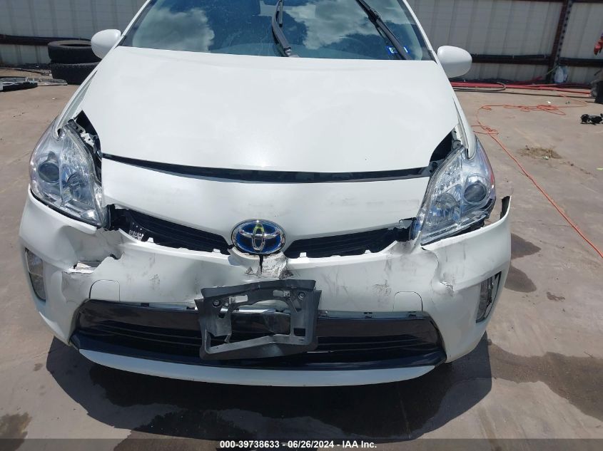 2014 Toyota Prius Three VIN: JTDKN3DU5E0374202 Lot: 39738633