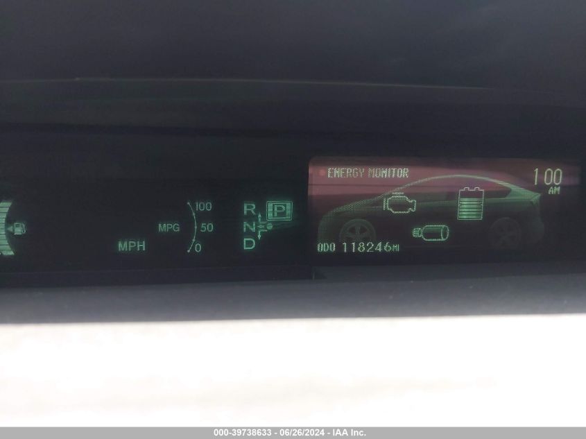 2014 Toyota Prius Three VIN: JTDKN3DU5E0374202 Lot: 39738633