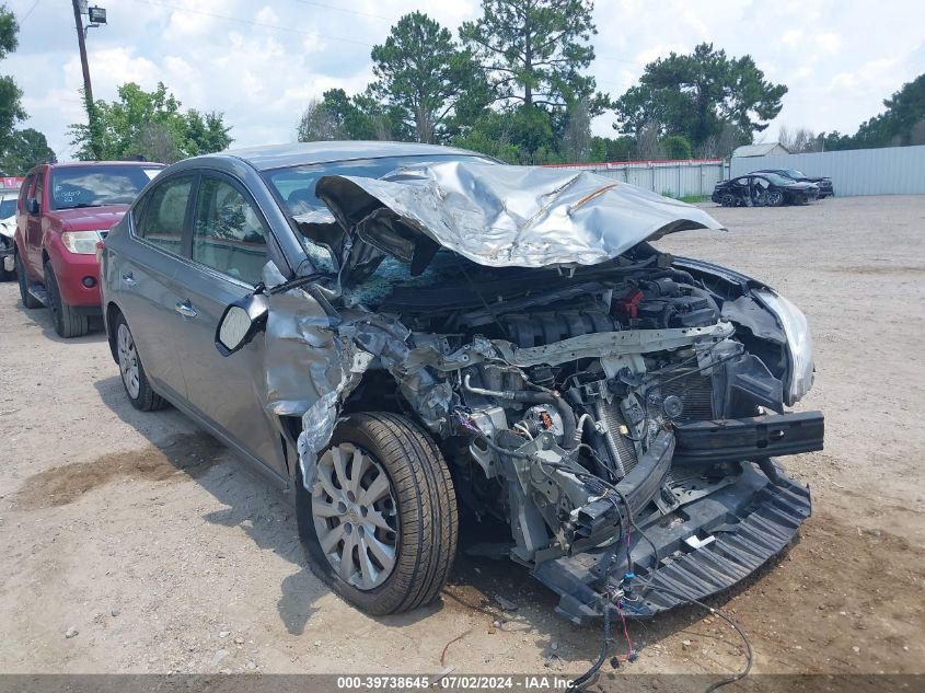 2014 Nissan Sentra Sv VIN: 3N1AB7AP9EY328097 Lot: 39738645