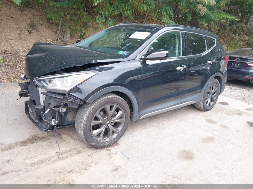 VIN 5XYZWDLA4JG536348 2018 HYUNDAI SANTA FE SPORT 2.0T ULTIMATE