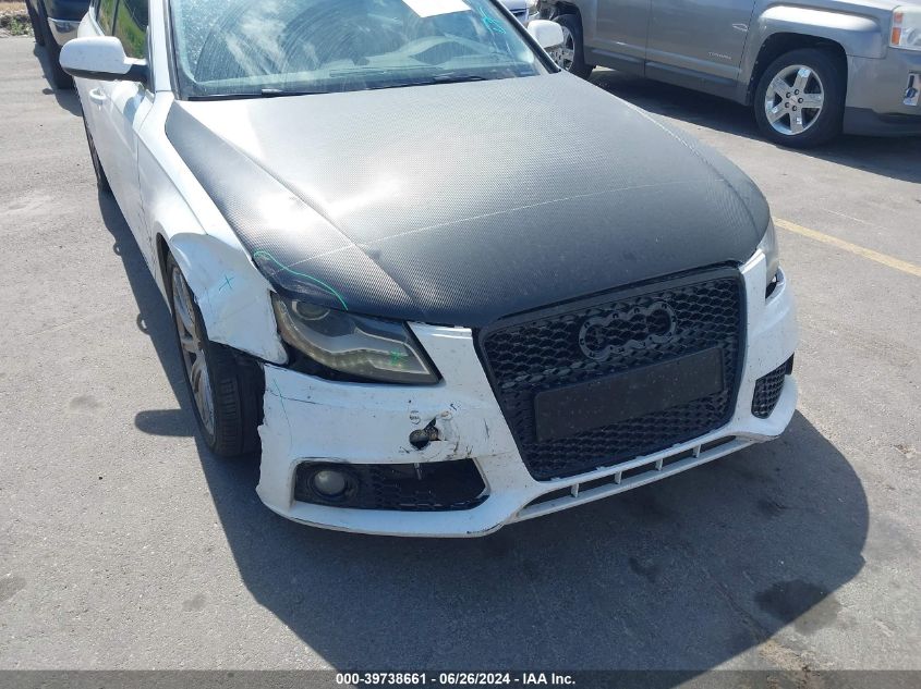2011 Audi A4 2.0T Premium VIN: WAUWFAFL5BA030170 Lot: 39738661