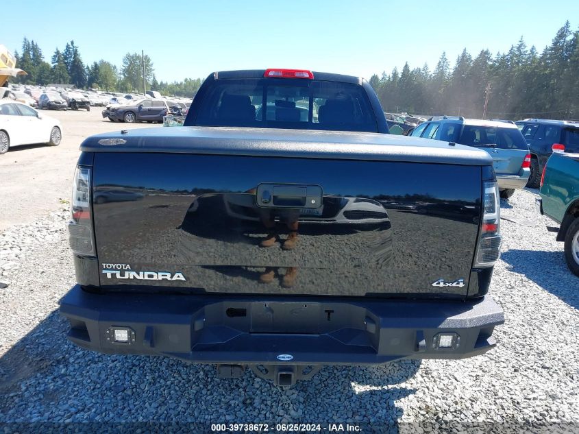 2010 Toyota Tundra Grade 5.7L V8 VIN: 5TFUY5F18AX153306 Lot: 39738672