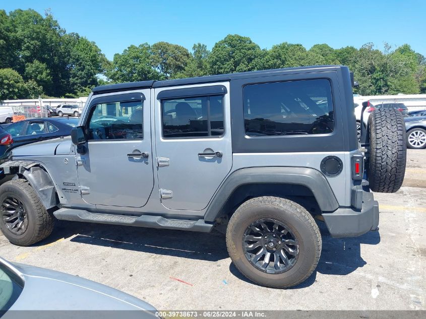 2015 Jeep Wrangler Unlimited Sport VIN: 1C4HJWDG8FL544375 Lot: 39738673