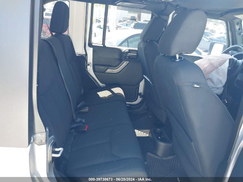 2015 Jeep Wrangler Unlimited Sport VIN: 1C4HJWDG8FL544375 Lot: 39738673