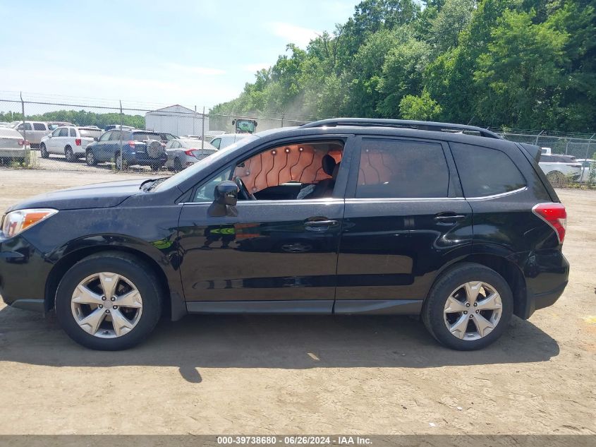 2015 Subaru Forester 2.5I Limited VIN: JF2SJAKC4FH586572 Lot: 39738680