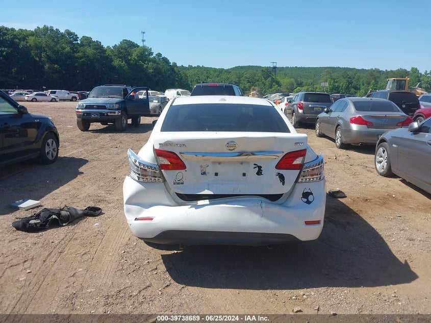 2015 Nissan Sentra Fe+ S/S/Sl/Sr/Sv VIN: 3N1AB7AP7FY221096 Lot: 39738689