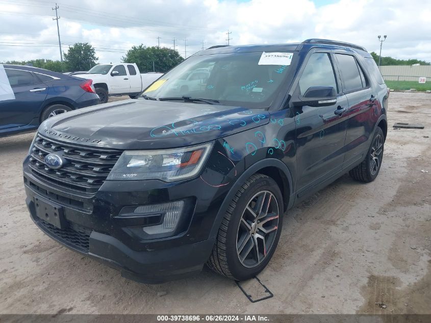 1FM5K8GT4GGB33713 2016 FORD EXPLORER - Image 2