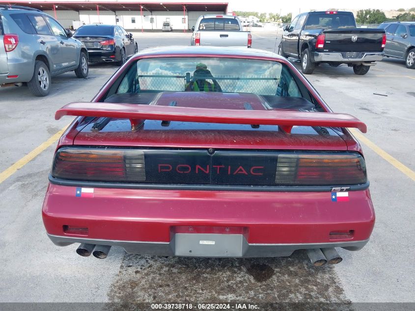 1987 Pontiac Fiero Gt VIN: 1G2PG1199HP204803 Lot: 39738718