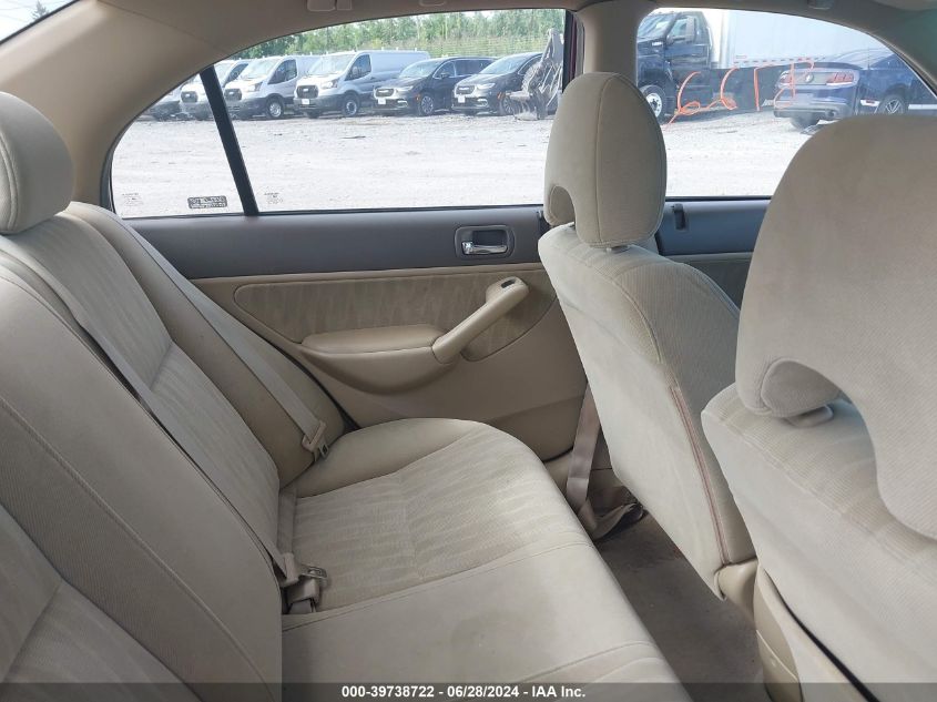 2004 Honda Civic Ex VIN: 2HGES26854H524465 Lot: 39738722