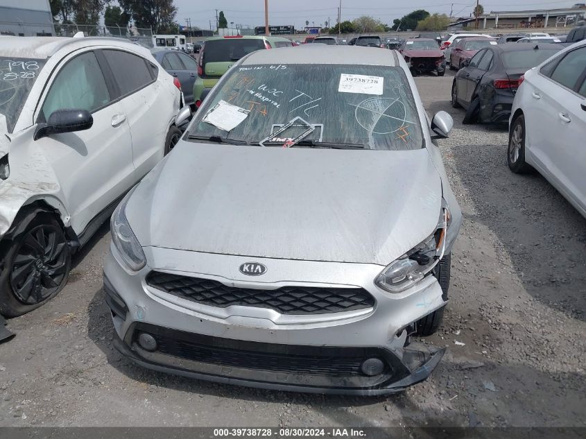 2021 Kia Forte Lxs VIN: 3KPF24AD4ME376484 Lot: 39738728