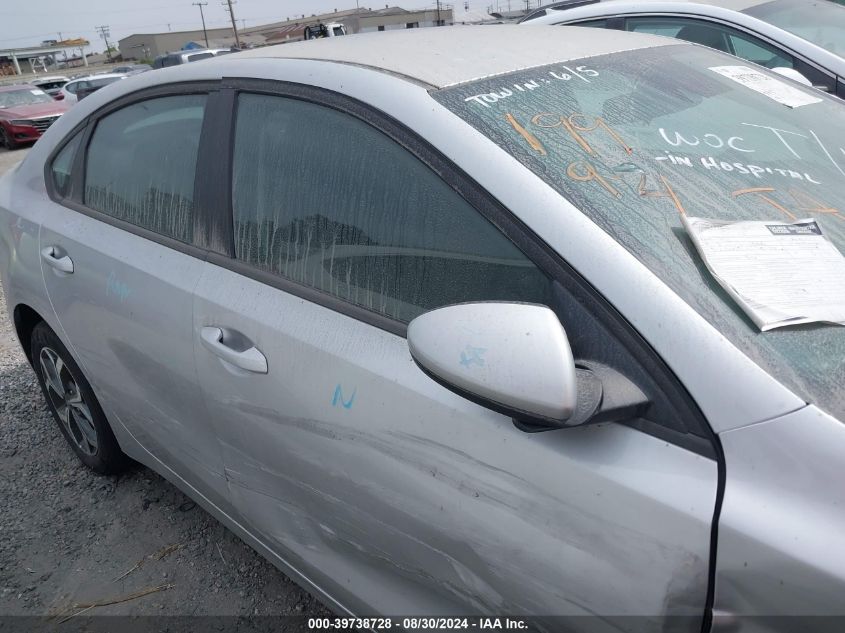 2021 Kia Forte Lxs VIN: 3KPF24AD4ME376484 Lot: 39738728