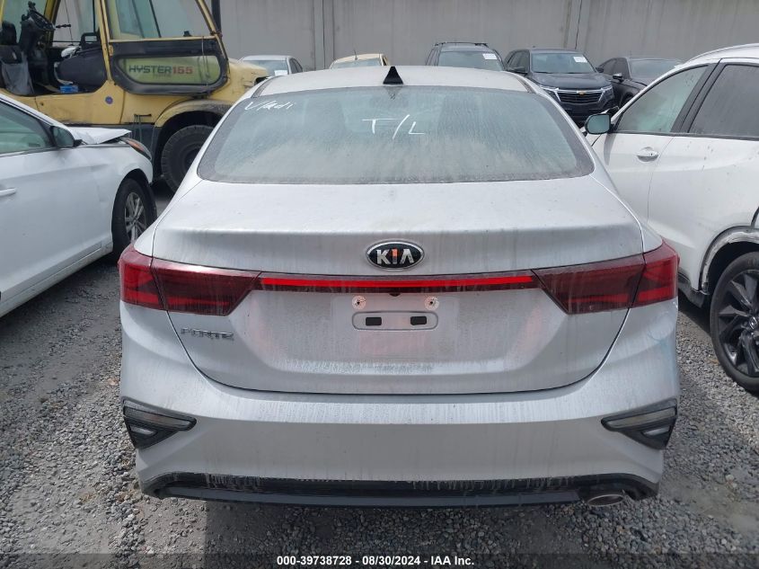 2021 Kia Forte Lxs VIN: 3KPF24AD4ME376484 Lot: 39738728