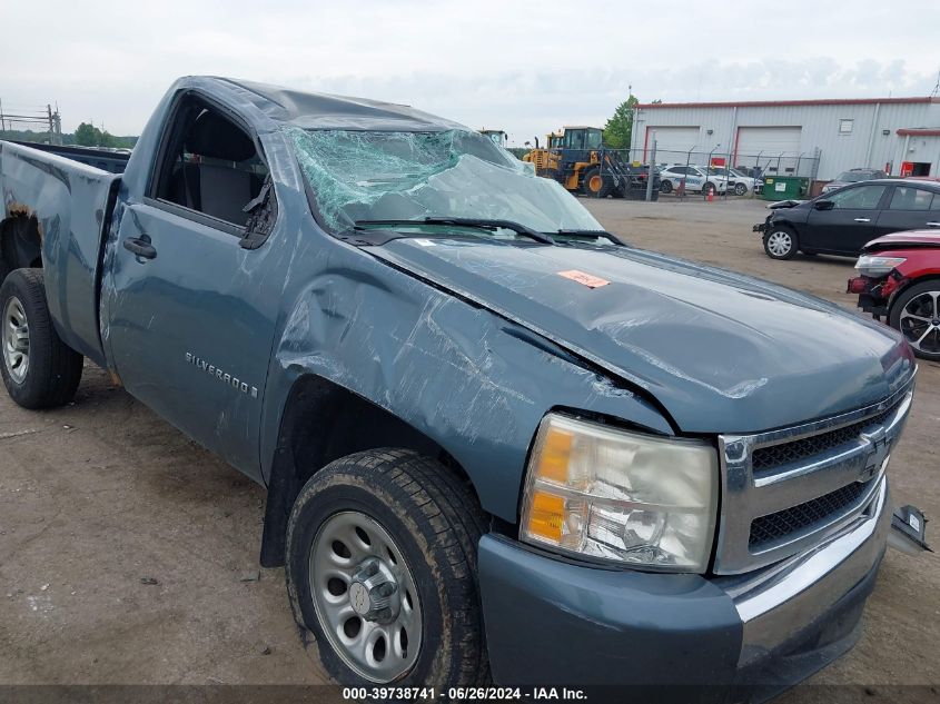 2008 Chevrolet Silverado C1500 VIN: 1GCEC14XX8Z101421 Lot: 39738741