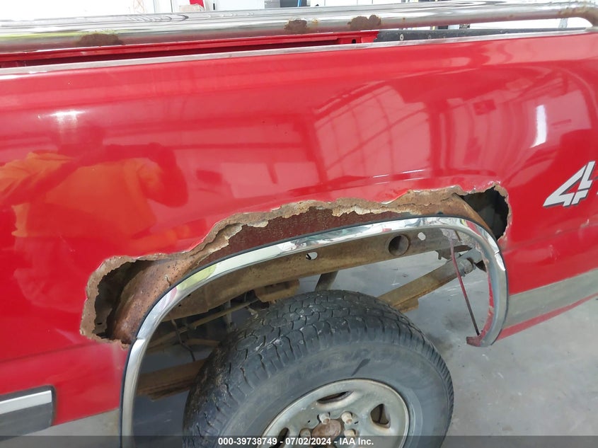 2002 Chevrolet Silverado 1500 Ls VIN: 1GCEK14V72Z172536 Lot: 39738749