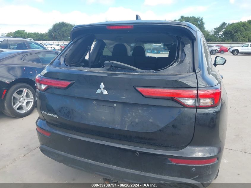 2022 Mitsubishi Outlander Es 2.5 2Wd VIN: JA4J3TA86NZ048357 Lot: 39738757