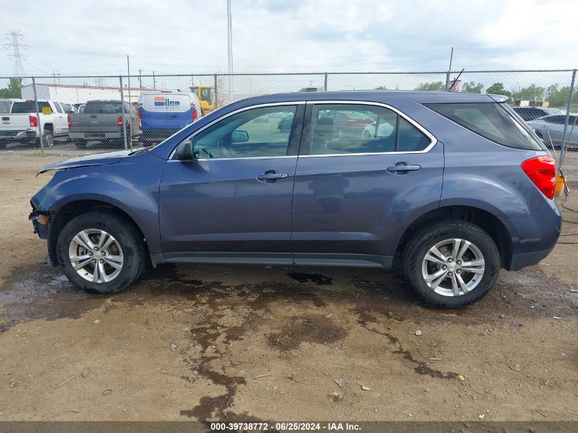 2013 Chevrolet Equinox Ls VIN: 2GNALBEKXD6311618 Lot: 39738772
