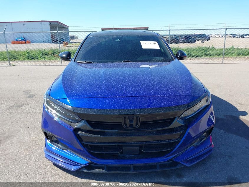 2022 Honda Accord Sport 2.0T VIN: 1HGCV2F36NA008277 Lot: 39738780