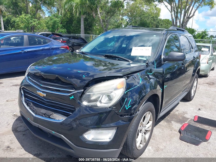 VIN 2GNALCEK5H1573491 2017 CHEVROLET EQUINOX LT