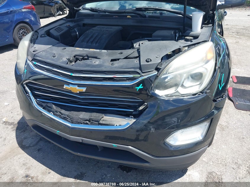 VIN 2GNALCEK5H1573491 2017 CHEVROLET EQUINOX LT