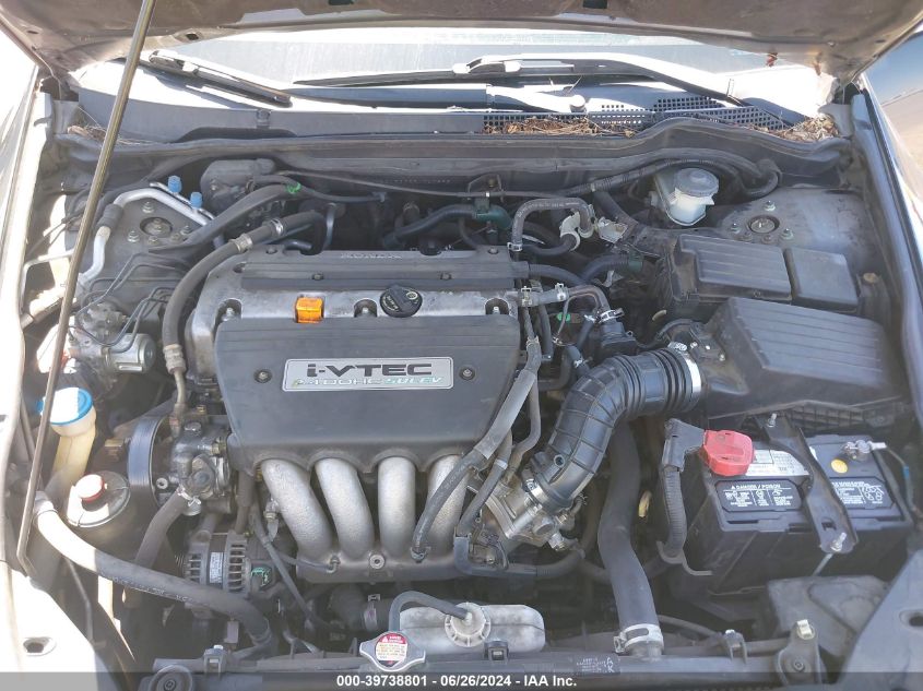 2006 Honda Accord 2.4 Se VIN: 1HGCM56366A040393 Lot: 39738801