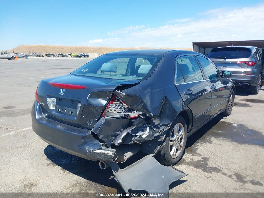 2006 Honda Accord 2.4 Se VIN: 1HGCM56366A040393 Lot: 39738801