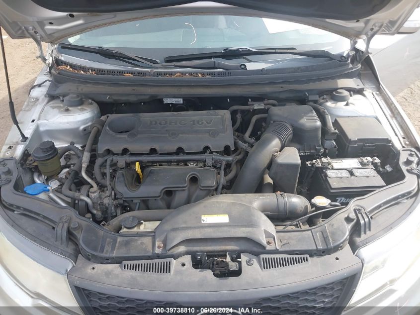 2010 Kia Forte Koup Ex VIN: KNAFU6A29A5280584 Lot: 39738810