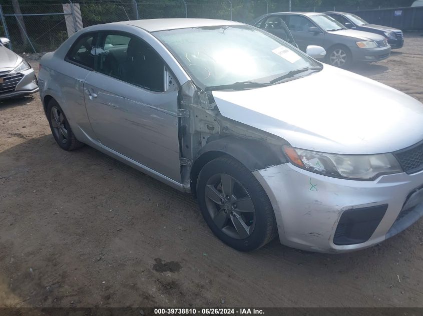 2010 Kia Forte Koup Ex VIN: KNAFU6A29A5280584 Lot: 39738810