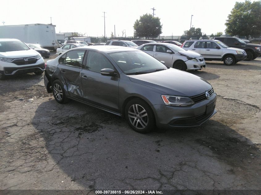 2011 Volkswagen Jetta Se VIN: 3VWDZ7AJ7BM018144 Lot: 39738815